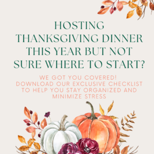 Thanksgiving Checklist